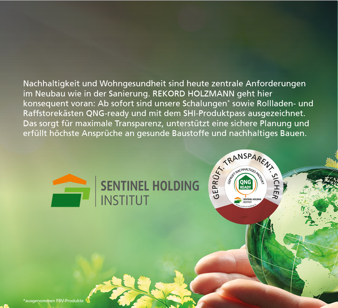 REKORD HOLZMANN & DAS SENTINEL HOLDING INSTITUT